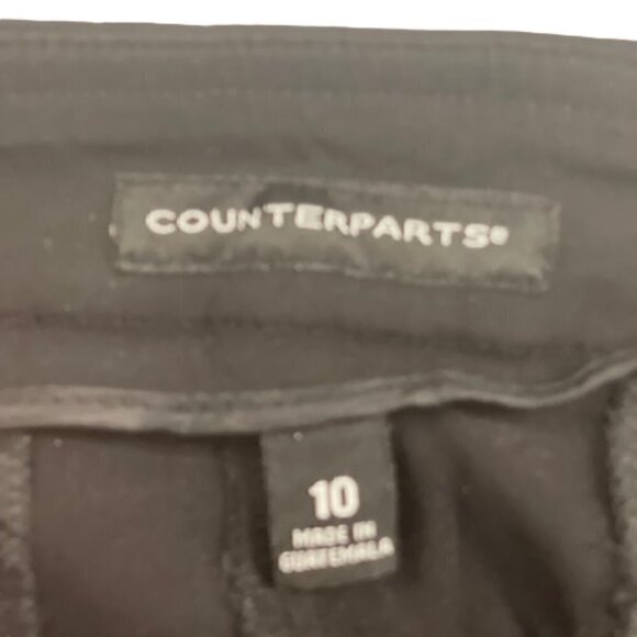 Black Dress Pants, Slacks, Size 10 - Picture 4 of 7